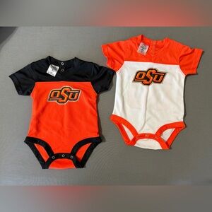 OK State OSU Infant Jersey Bodysuits 6-9